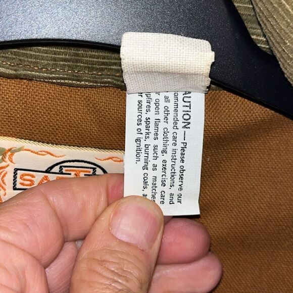 Vintage NEW SafTBak Cotton Duck Bird Hunting Shotgun Jacket M retro Altoona PA - Picture 4 of 11